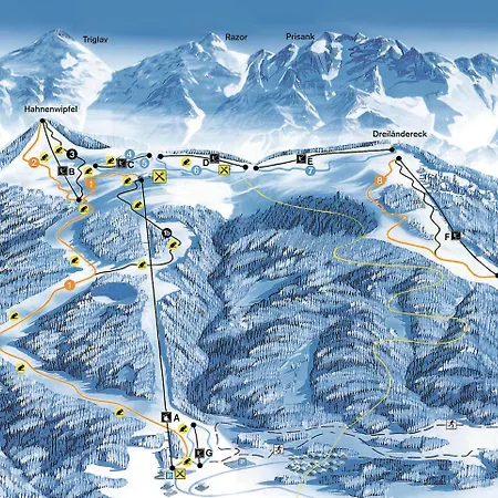 Berghaus Christel - Bij Skilift - Grote Tuin Met Bergbeek * Arnoldstein